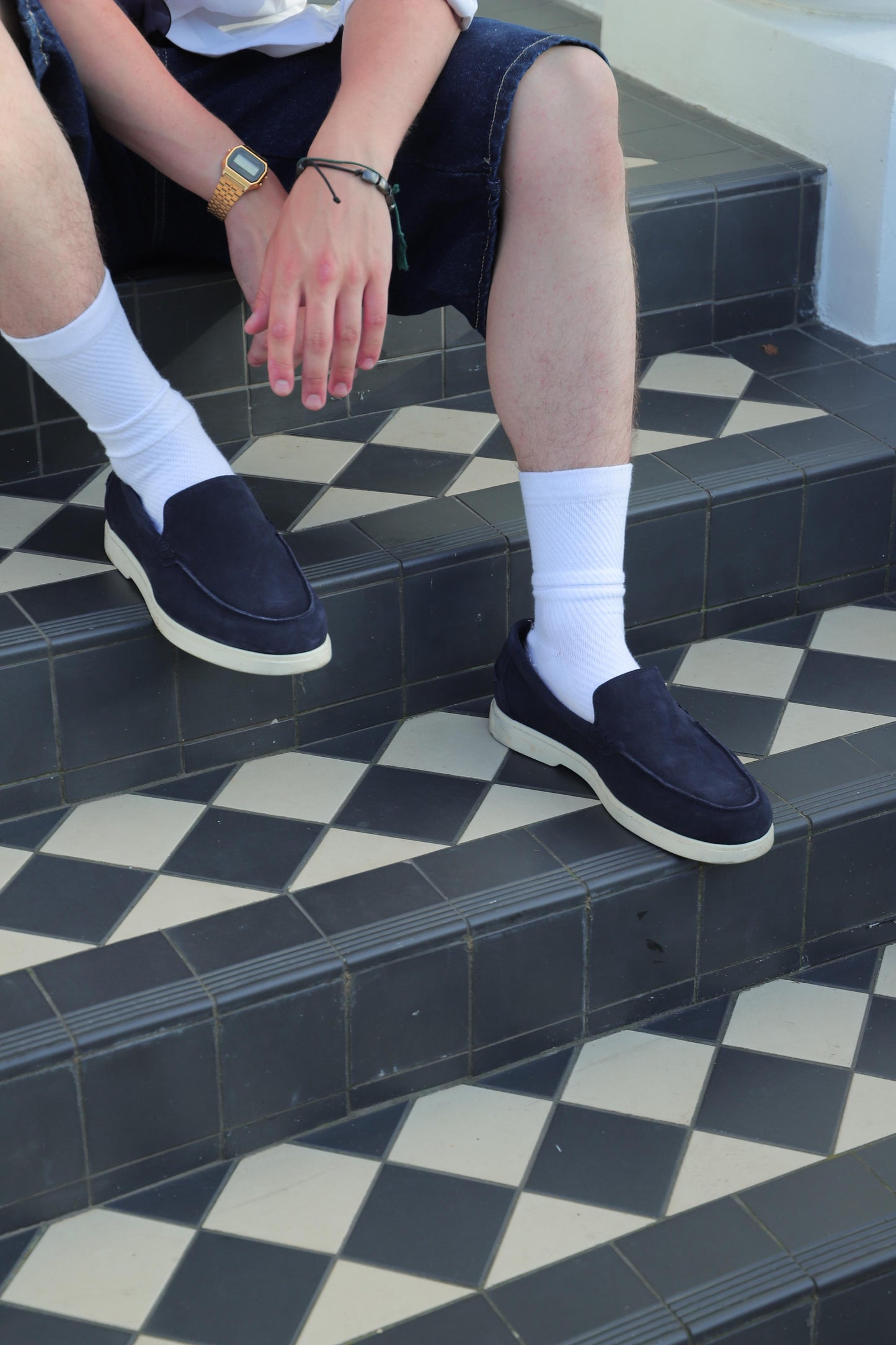 Yacht Loafer - Navy 002/003