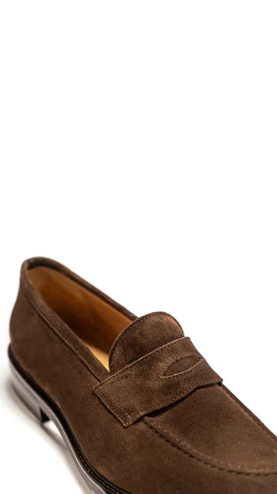 SUEDE PENNY LOAFER