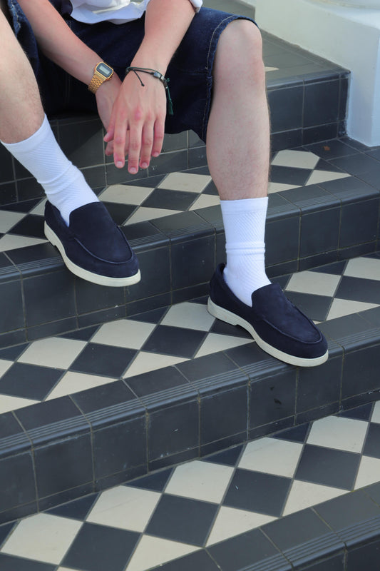 Yacht Loafer - Navy 002/003